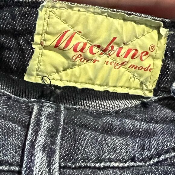 Machine jeans, women’s size 29, , mid rise, distressed, cut out, straight leg - Picture 6 of 14